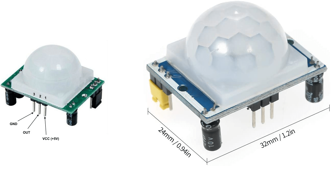 Détecteur PIR Arduino - Module Detection Infrarouge Passif