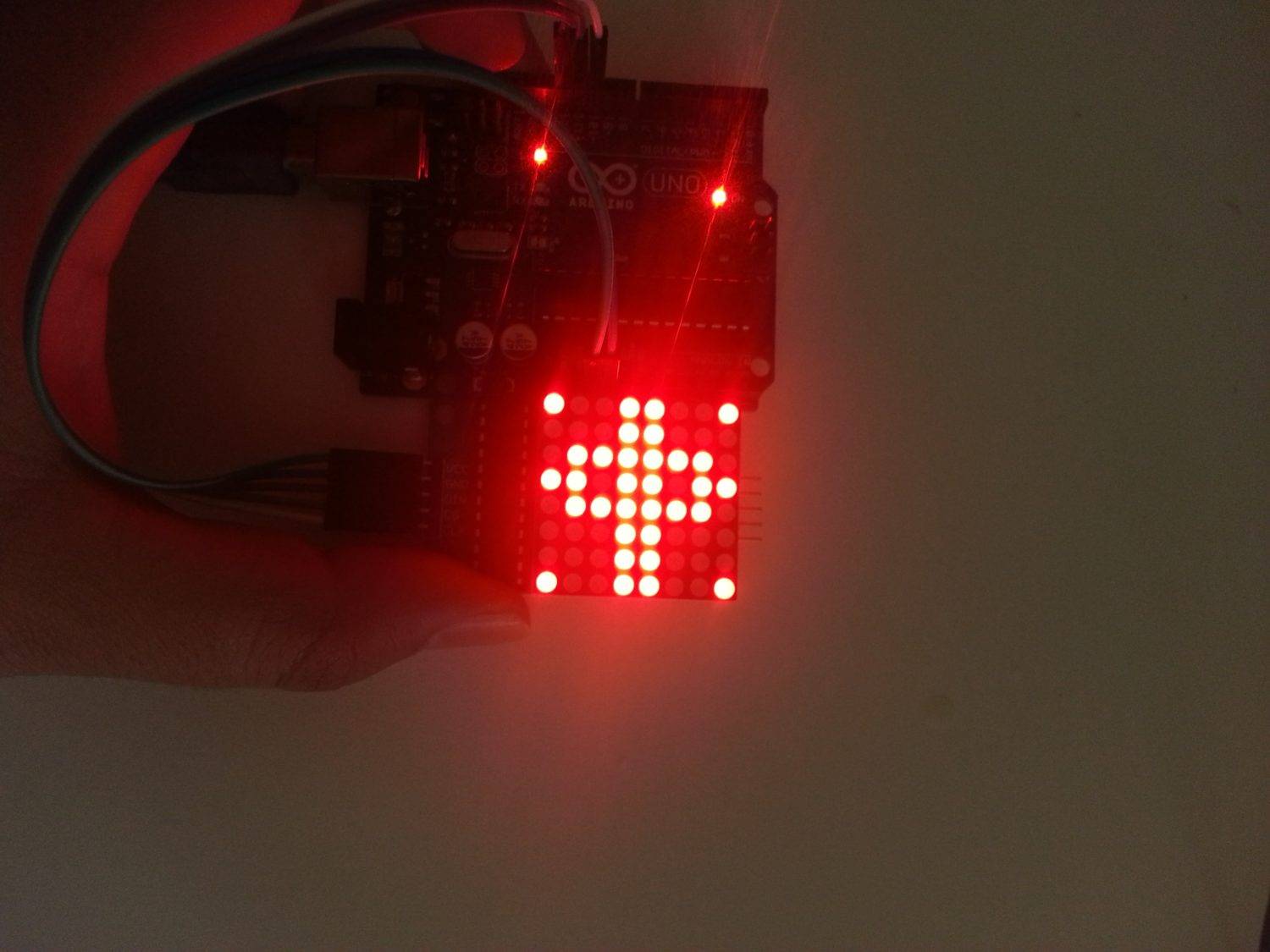 Projet électronique  Gestion d'une matrice des LED avec Arduino - photos projet (4)