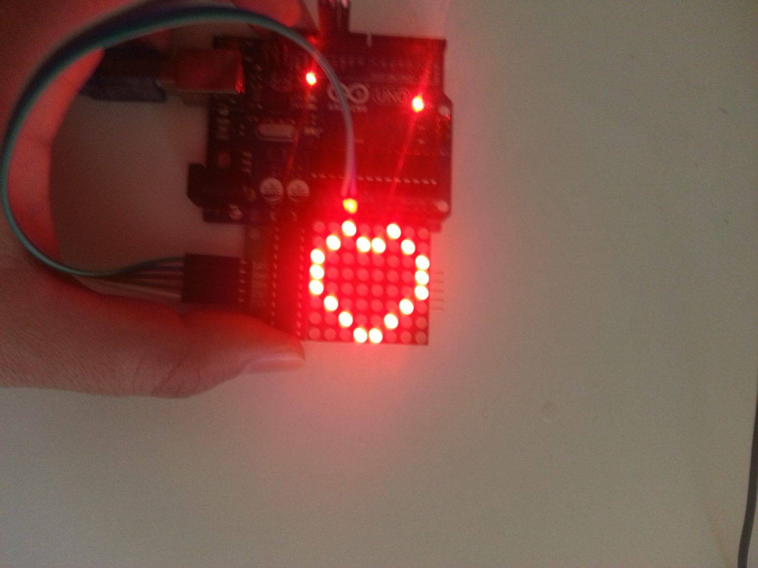 Projet électronique  Gestion d'une matrice des LED avec Arduino - photos projet (6)