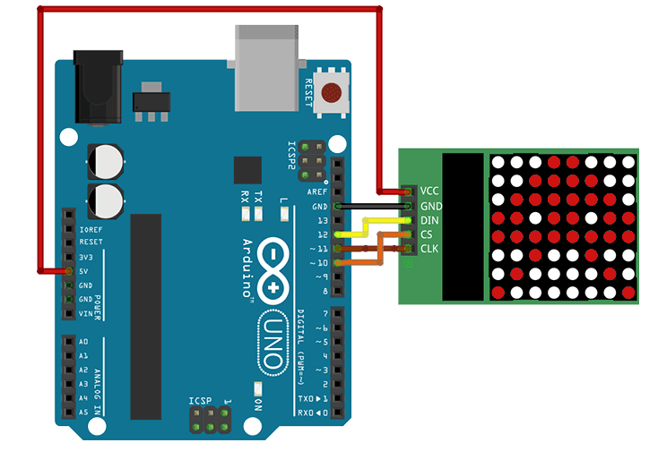 Projet électronique  Gestion d'une matrice des LED avec Arduino