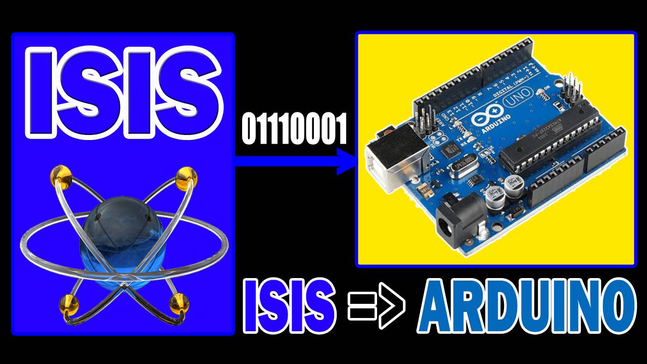 ARDUINO ISIS Comment transférer les données de ISIS vers ARDUINO – Contrôle des LEDs