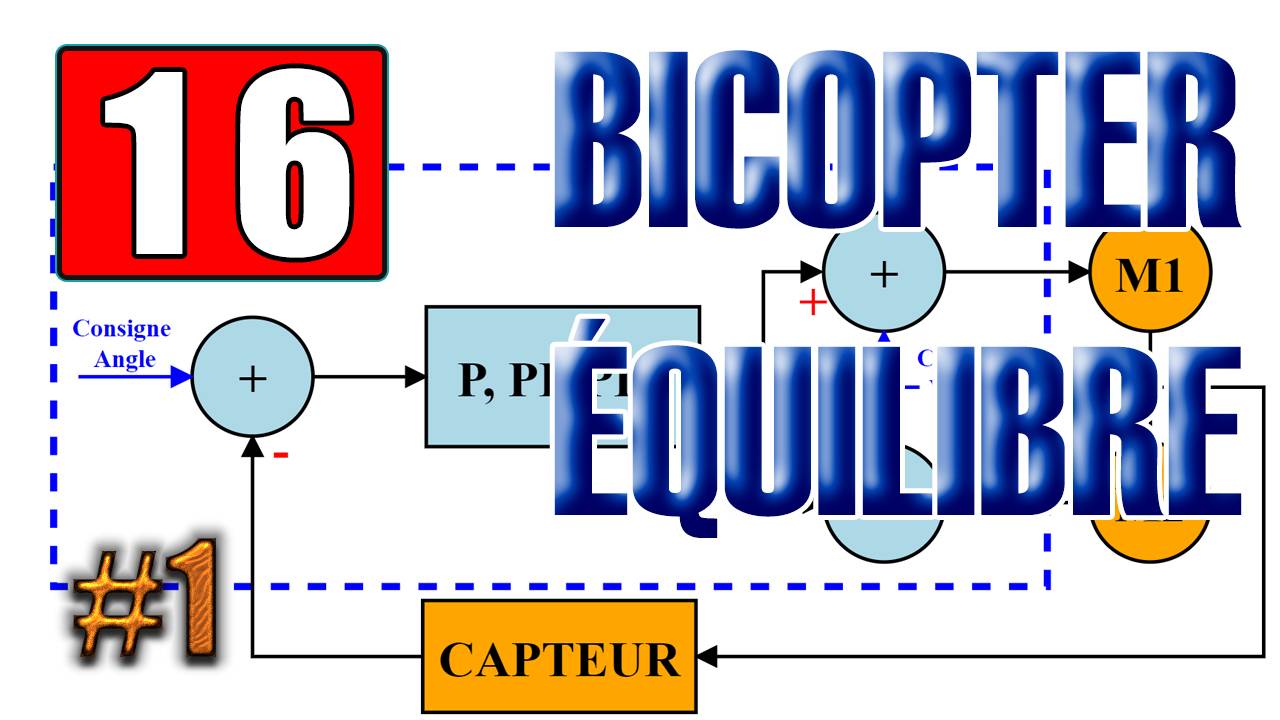 Boucle de régulation drone bicopter avec Arduino 1